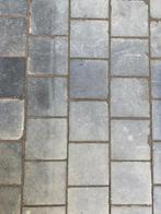 Natuursteen blauwsteen tegels 20 x 20 x 2 cm, +- 12 m2, Jardin & Terrasse, Pavé & Dalles, Tuiles de terrasse, Utilisé, 10 m²² ou plus