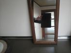 Spiegel in houten kader, Zo goed als nieuw, Ophalen