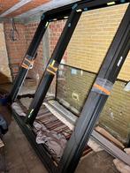 Chassis coulissante triple vitrage en aluminium noir, Neuf, Aluminium, Baie vitrée coulissante, Enlèvement