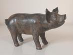 Bronzen Cochon Màle Pierre Chenet, Antiquités & Art, Enlèvement ou Envoi