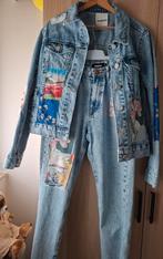 denim set Desigual, Kleding | Dames, Jasjes, Kostuums en Pakken, Maat 38/40 (M), Ophalen of Verzenden, Jasje, Desigual