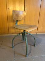 Vintage bureastoel draaibaar, Enlèvement, Utilisé, Autres couleurs, Chaise de bureau