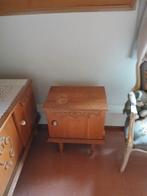 Commode met spiegel, nachtkastjes en bed, Antiek en Kunst, Ophalen