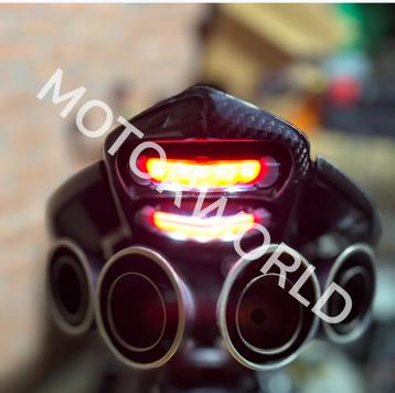 Full carbon achter kap LED achterlicht Suzuki b-king b king beschikbaar voor biedingen