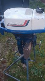 Evinrude 2 pk kortstaart, Watersport en Boten, Buiten- en Binnenboordmotoren, Benzine, Buitenboordmotor, Gebruikt, Ophalen of Verzenden