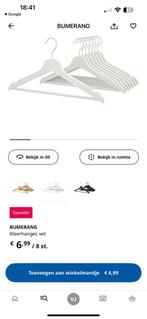 Kleding hangers pakket van 10 voor 2 €, Ophalen, Zo goed als nieuw