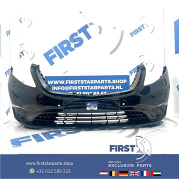 W447 VITO BUMPER A4478850825 Mercedes VITO VOORBUMPER ZWART  beschikbaar voor biedingen