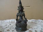 Boeddhabeeld vintage bronzen Boeddhabeeld Boeddhabeeldje10cm, Ophalen of Verzenden, Zo goed als nieuw