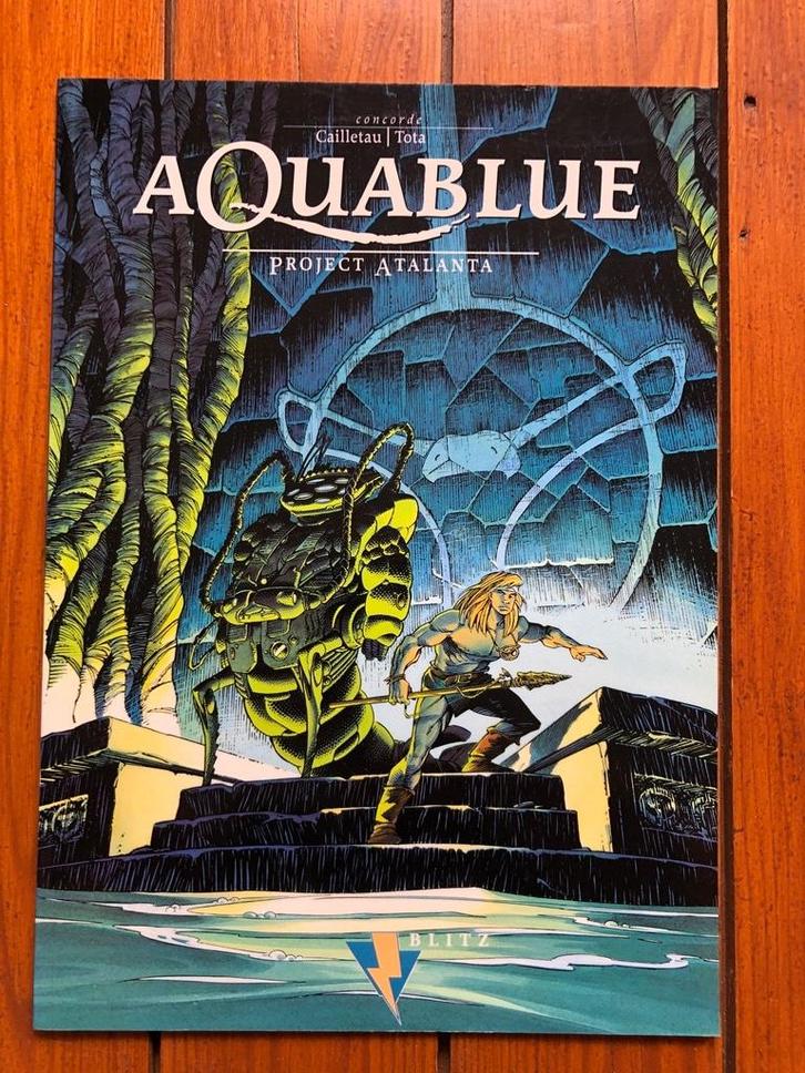 Strips - Aquableu – SC – 6 albums in perfecte staat., Boeken, Stripverhalen, Zo goed als nieuw, Meerdere stripboeken, Verzenden