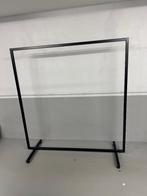 XL industriële kledingrekken zwart, Ophalen, Zo goed als nieuw