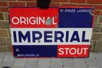 Originele originele emaille plaat van Imperial Stout 1935, Ophalen, Gebruikt, Reclamebord