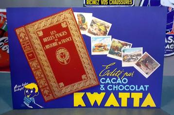 Kwatta cacao. Reclamedisplay opslaan. Hervé Morvan. beschikbaar voor biedingen