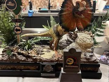 Prime 1 Studio Jurassic Park Dilophosaurus Bonus Edition beschikbaar voor biedingen