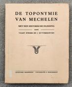 De toponymie van Mechelen, 1926, 222 pagina's., Enlèvement ou Envoi