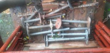 Gevelstelling 1m20 te huur, Enlèvement, Utilisé