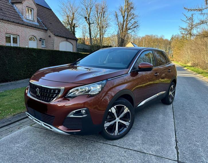 Peugeot 3008 Automaat Allure, Auto's, Peugeot, Particulier, Benzine, Euro 6, 5 deurs, Automaat, Bruin, Leder, Dealer onderhouden