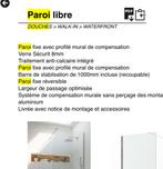 Paroi de douche, Ophalen, Nieuw