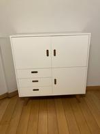 Witte buffetkast, Huis en Inrichting, Ophalen, Gebruikt, 100 tot 150 cm, Modern, Scandinavisch