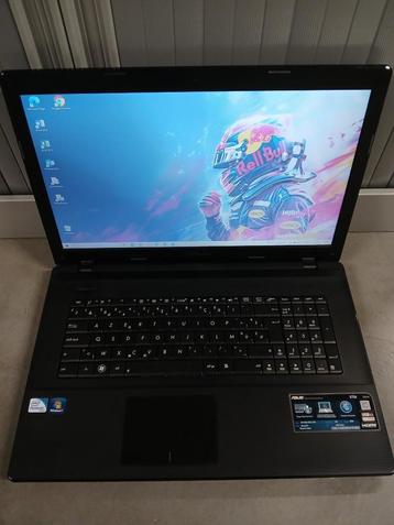 ASUS X75A, Computers en Software, Ophalen of Verzenden, Zo goed als nieuw, HDD, Azerty
