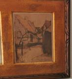 Julien Célos. Begijnhof te Lier(3x)., Antiek en Kunst, Ophalen