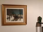 Kleuren-ets van Hebbelinck naar Saverys, Antiek en Kunst, Ophalen