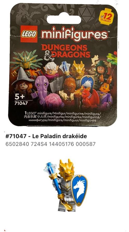 LEGO 71047- Minifiguur D&D, Kinderen en Baby's, Speelgoed | Duplo en Lego, Nieuw, Lego, Complete set, Ophalen of Verzenden