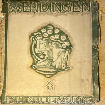 Houtsneden uit 1919: ‘Wendingen’  Houtsnijdersnummer, Enlèvement ou Envoi
