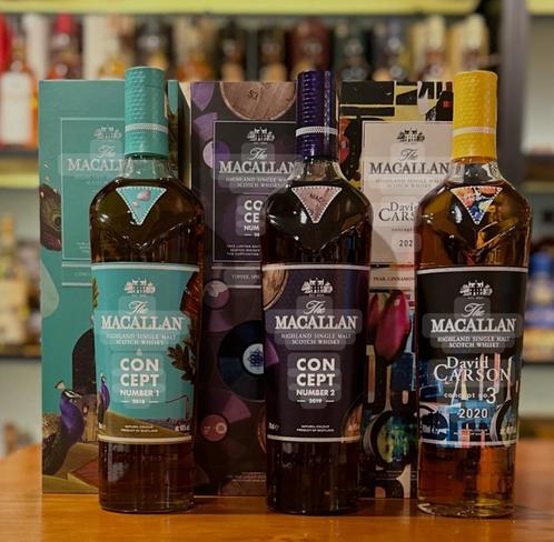 Macallan concept series 1,2,3 compleet, Diversen, Levensmiddelen, Ophalen of Verzenden