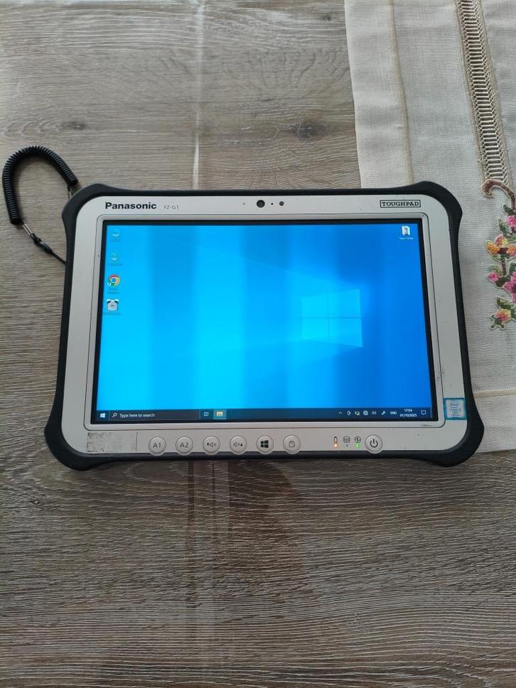 Panasonic Toughpad FZ-G1 MK5 – Rugged Tablet, Computers en Software, Windows Tablets, Gebruikt, Wi-Fi en Mobiel internet, 10 inch