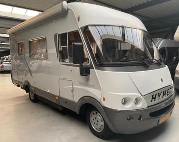 Hymer B544 2005, zonnepaneel, omvormer, 2x airco, trekhaak, Caravans en Kamperen, Mobilhomes, Integraal, Diesel, Particulier, Hymer