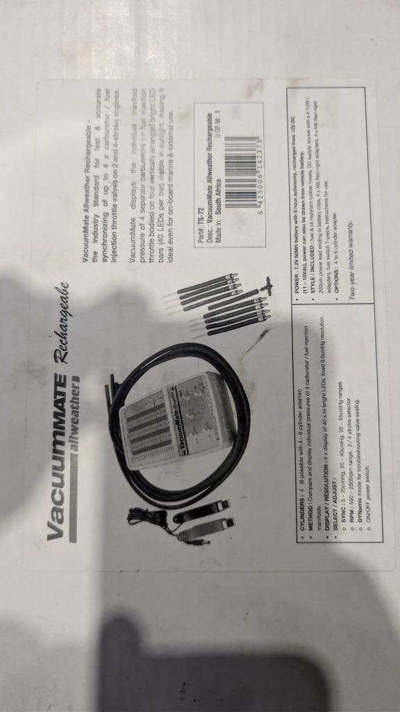 Optimate - VacuumMate Allweather, Motoren, Accessoires | Onderhoudsmiddelen, Ophalen
