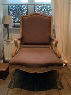 Antieke Franse Louis XV Queen Ann fauteuil in perfecte staat, Antiquités & Art, Enlèvement ou Envoi