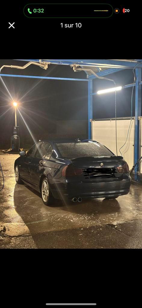 318d stage 2, Autos, BMW, Particulier, Série 3, Diesel, Euro 5, Berline, 5 portes, Boîte manuelle, Bleu, Beige, Cuir, Enlèvement