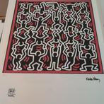 Keith Haring litho, getekend en genummerd, koopje, Antiek en Kunst, Kunst | Litho's en Zeefdrukken, Ophalen of Verzenden