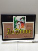 Ingelijste posters bier La Divine Brasserie de Silly, Ophalen of Verzenden, Gebruikt, Reclamebord, Plaat of Schild, Overige merken