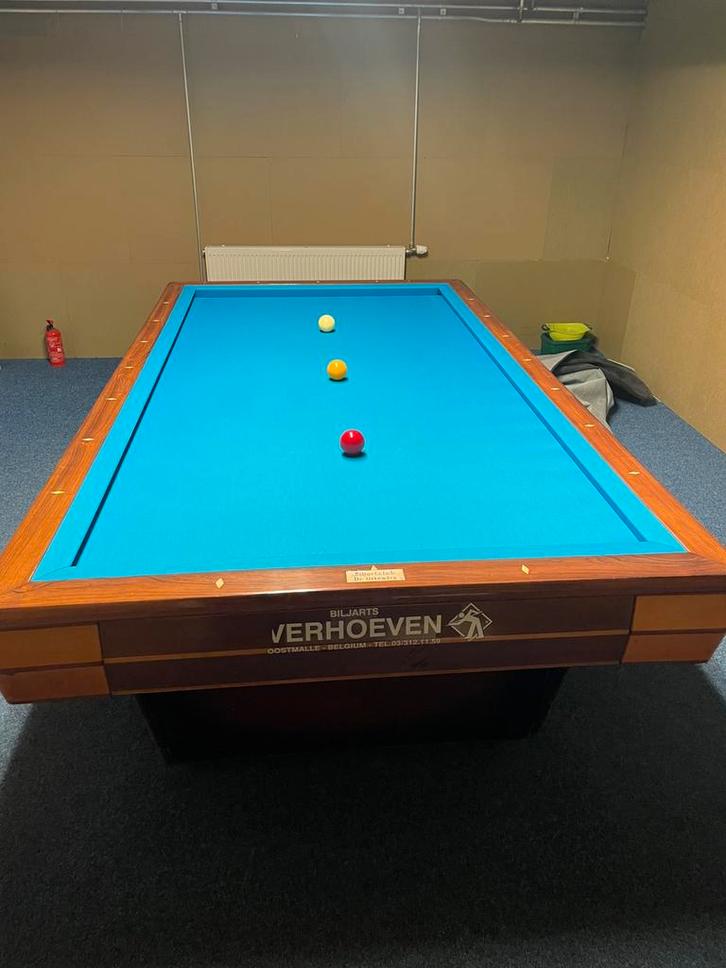 Biljard 3band verhoeven, Sports & Fitness, Billards & Billards américains, Comme neuf, Table de billard, Table de billard, Enlèvement