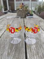 Lot van 2 Duvel glazen in pvc, Verzamelen, Ophalen of Verzenden, Zo goed als nieuw, Duvel
