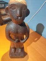Statue en bois représentant un homme 25 cm, Antiquités & Art, Enlèvement ou Envoi