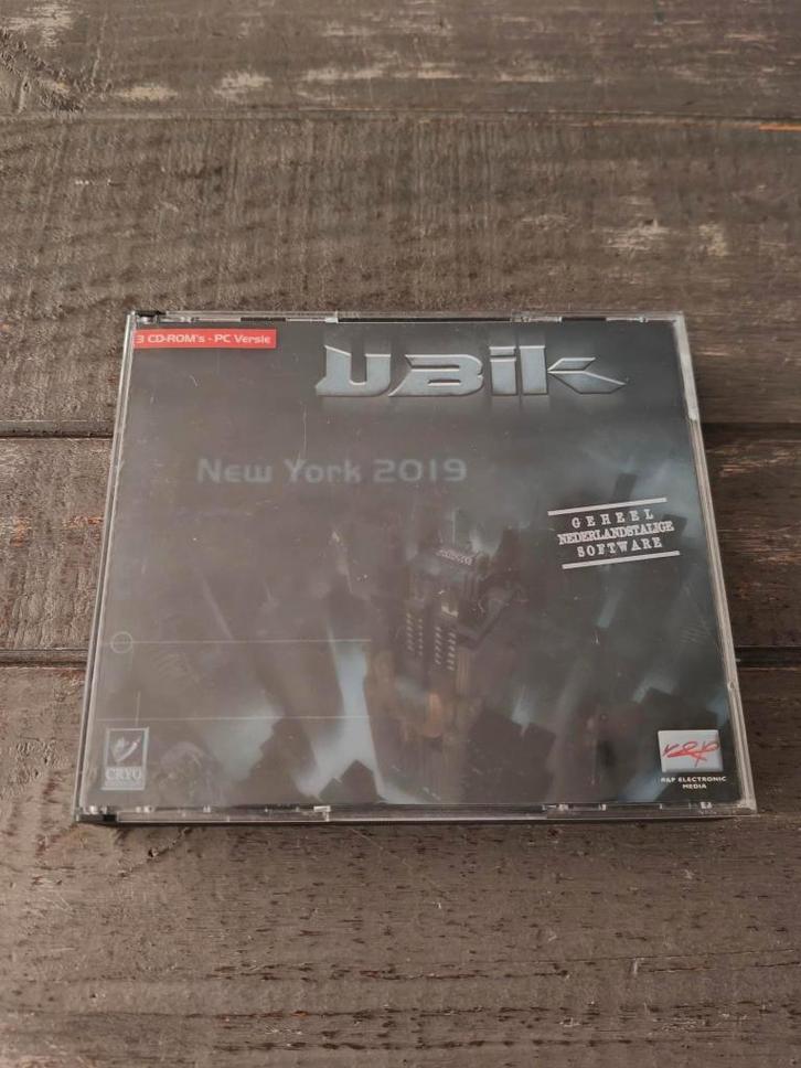 vintage PC CD-ROM spel Ubik New York 2019 uit 1998, Consoles de jeu & Jeux vidéo, Jeux | PC, Utilisé, Autres genres, 1 joueur