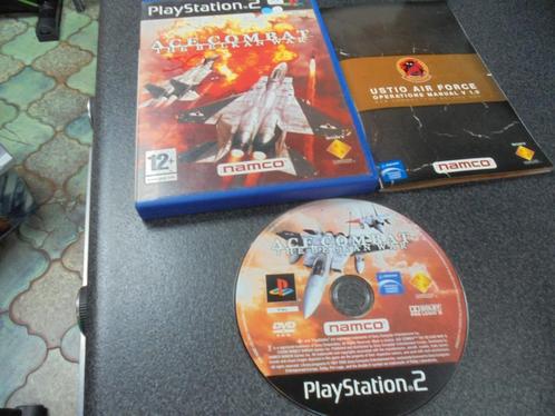Playstation 2 Ace Combat Te Belkan War (orig-compleet), Games en Spelcomputers, Games | Sony PlayStation 2, Gebruikt, Racen en Vliegen