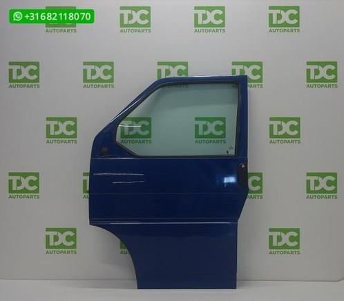Volkswagen T4 ('90-'03) Voorportier links blauw, Auto-onderdelen, Carrosserie, Deur, Volkswagen, Voor, Links, Gebruikt, Ophalen of Verzenden
