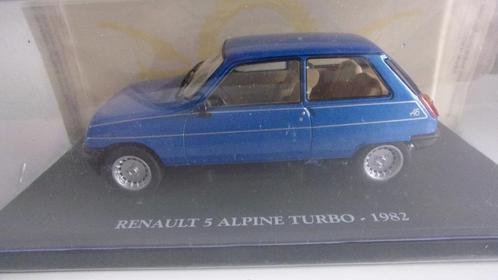 RENAULT 5 ALPINE TURBO 82.1/24 HACHETTE en VITRINE SCELLEE, Hobby & Loisirs créatifs, Voitures miniatures | 1:24, Neuf, Voiture