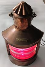 Grote scheepslantaarn bakboord, Ophalen, Koper