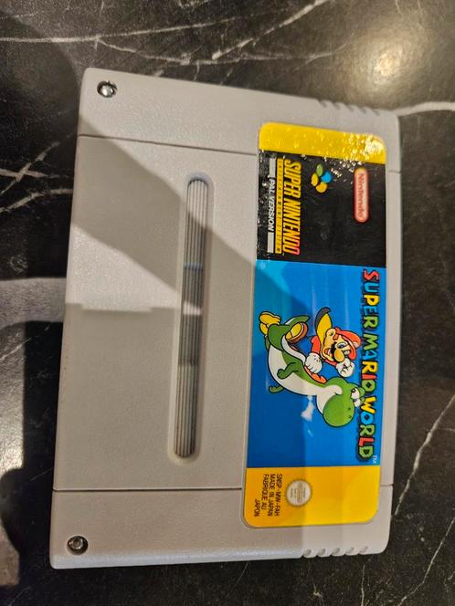 Super Mario World voor de Super Nintendo (SNES), Consoles de jeu & Jeux vidéo, Jeux | Nintendo Super NES, Comme neuf, Enlèvement ou Envoi