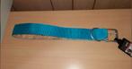 Collier bleu chien, Dieren en Toebehoren, Hondenhalsbanden en Penningen, Ophalen of Verzenden, Nieuw