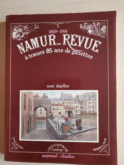 Namur...revue à travers 85 ans de gazettes - 1829-1914, Livres, Histoire nationale, Enlèvement ou Envoi
