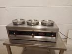 Bain-marie MaxPro Foodwarmer 90C 3-potten, Zakelijke goederen, Horeca | Keukenapparatuur, Ophalen of Verzenden, Gebruikt, Overige typen