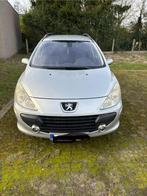 Peugeot 307 16HDi 2007, Auto's, Stof, Zwart, 5 deurs, Particulier