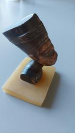 Buste nefrita. Brons. 10cm hoog zonder sokkel, Antiek en Kunst, Ophalen