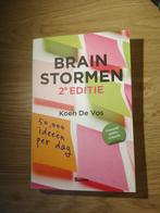 Brainstormen (2e editie), Ophalen of Verzenden, Nieuw, Hogeschool, Boom